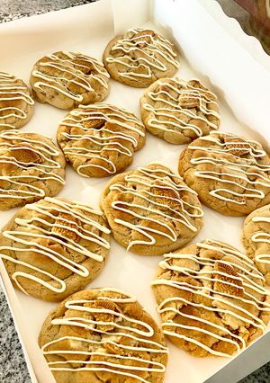 A picture of Banana Pudding Cookies.