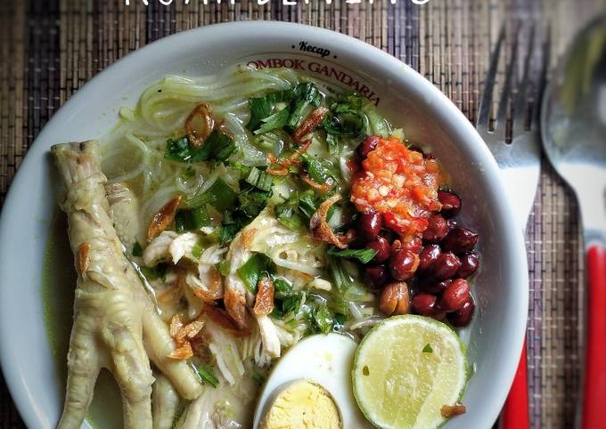 Soto ayam kuah bening