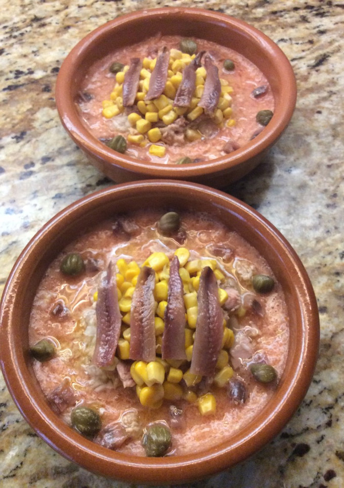 Una foto de Ensalada de anchoas