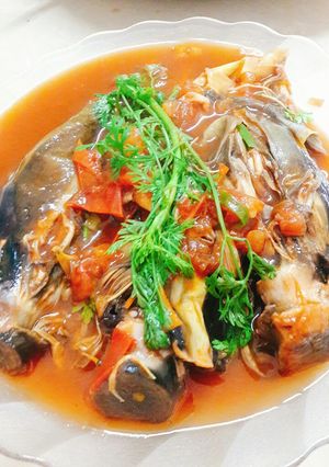Hình của món Cá nục kho cà(món chay).