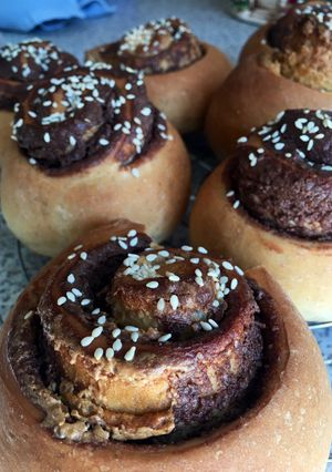 Φωτογραφία της συνταγής Vegan ρολά ταχινιού
