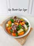 Sop Buntut Sapi Seger