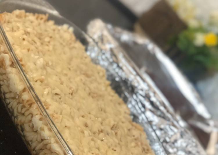 طريقه عمل المعكرونة بالجبـنه 💕