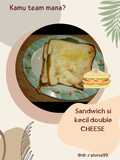23. Sandwich si kecil Double CHEESE