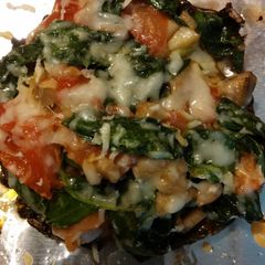 A picture of Stuffed Portabella Mushroom.