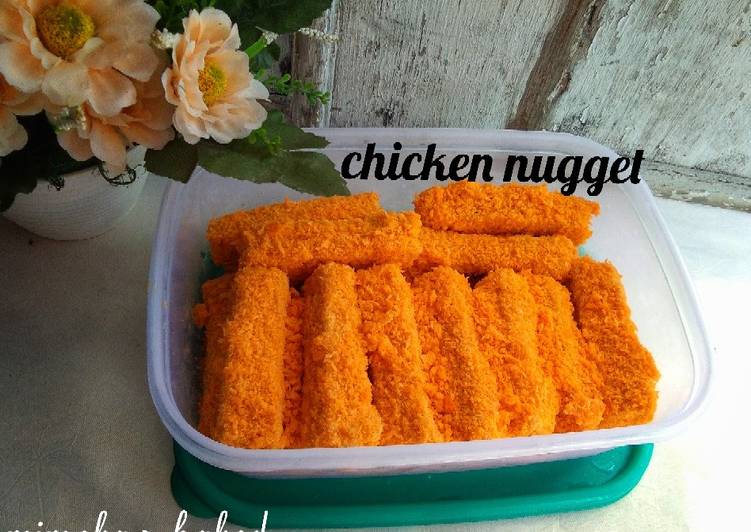 Anti Ribet, Memasak Chicken nugget homemade Enak Dan Mudah