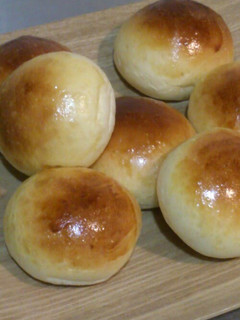 A picture of Bread Maker Milk Butter Bread Rolls.
