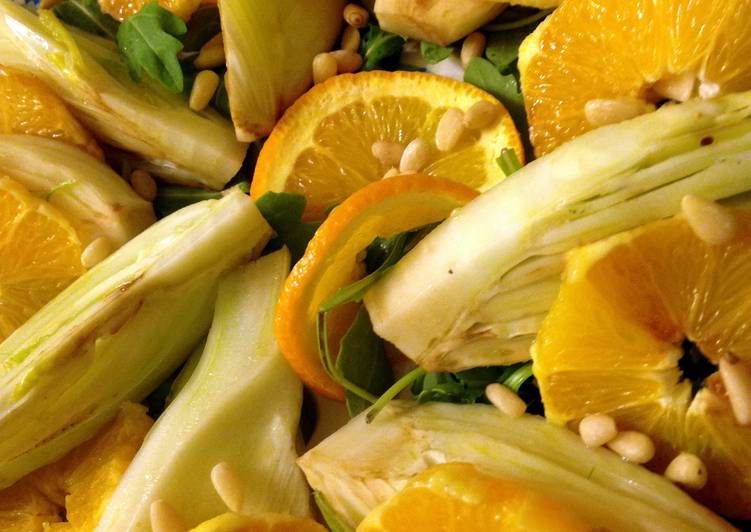 Recipe of Homemade Insalata di finocchi e arance/ Fennel and Orange Salad