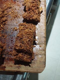 Una foto de La famosa cocada de coco con panela