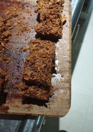 Una foto de La famosa cocada de coco con panela