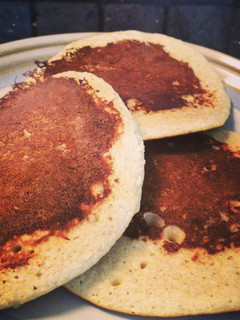 A picture of Healthy Banana Oat Pancakes.