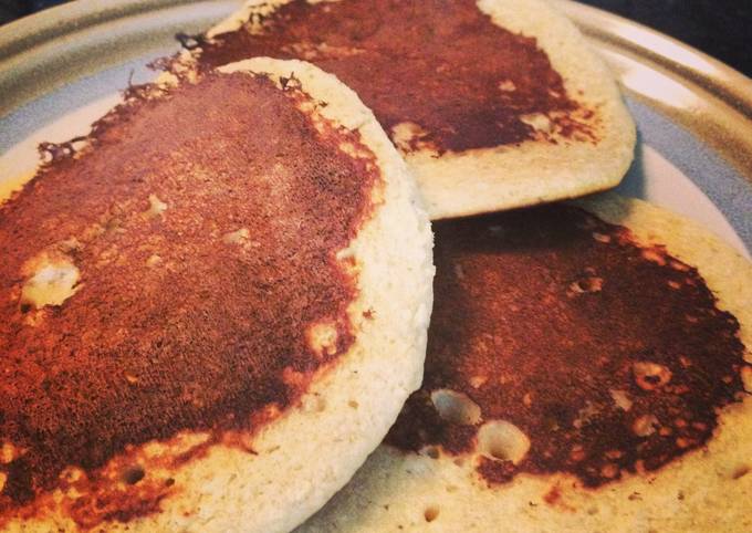 Healthy Banana Oat Pancakes Recipe