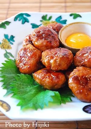 A picture of Sweet & Salty Teriyaki Tsukune Patties.