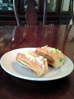 A picture of Toasted Shrimp Salad "Boats".