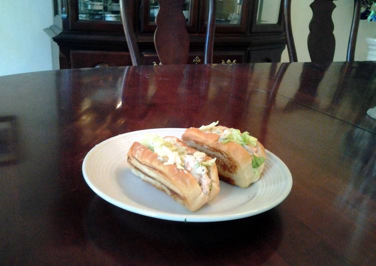 Recipe: Appetizing Toasted Shrimp Salad &#34;Boats&#34;