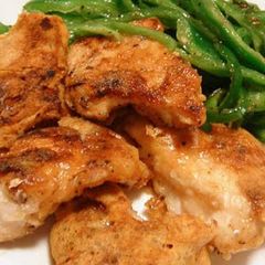 A picture of Chicken Breast with Crispy and Creamy Cheese Coating.