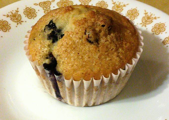 Low Fat Cran-Blueberry Muffins