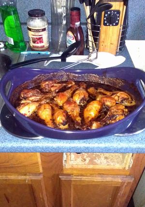 A picture of Honey Teriyaki Chicken Wings.