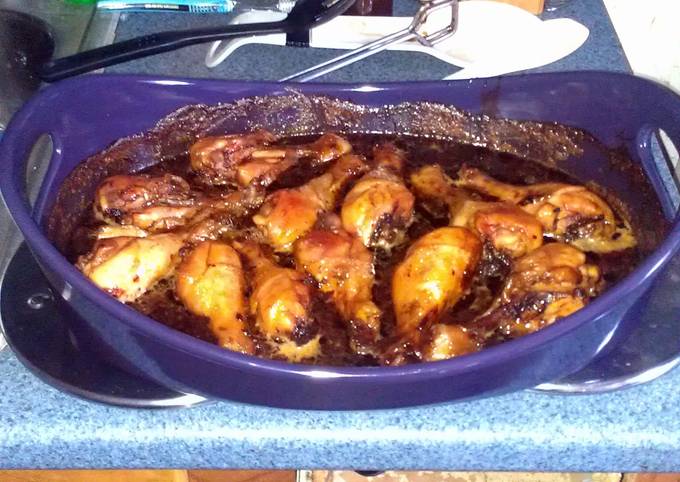 Easiest Way to Make Ultimate Honey Teriyaki Chicken Wings