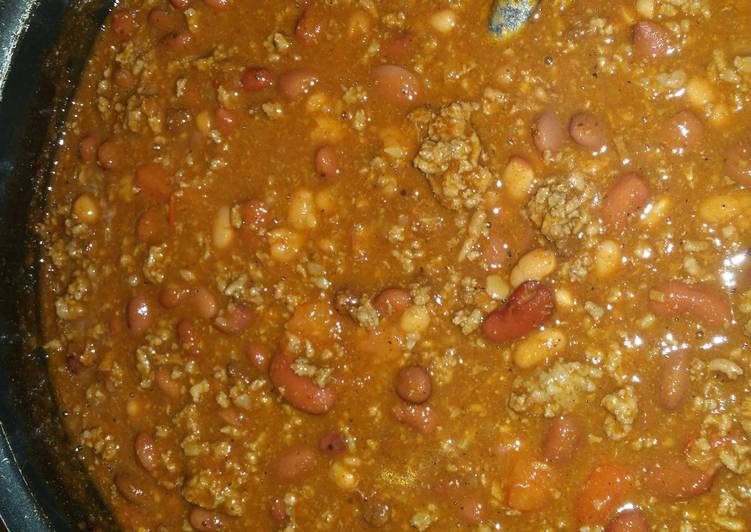 Recipe of Quick Three  beans chilli