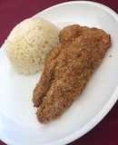 Pollo con apanado de avena (sin gluten)