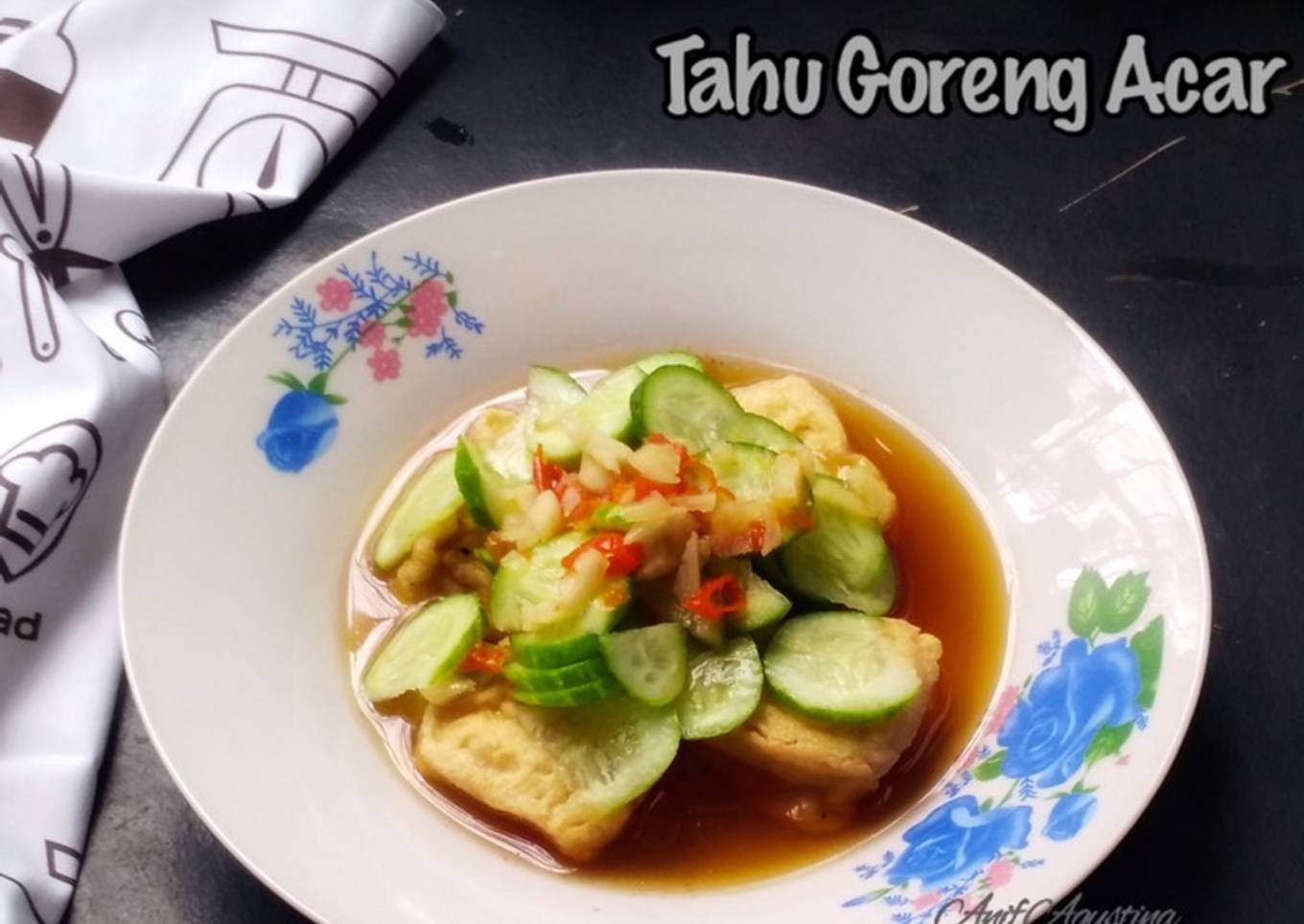 Tahu Goreng Acar