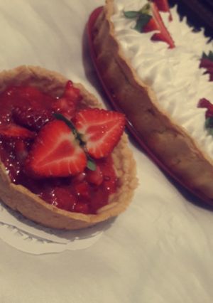 Une photo de Tarte aux fraises ❤