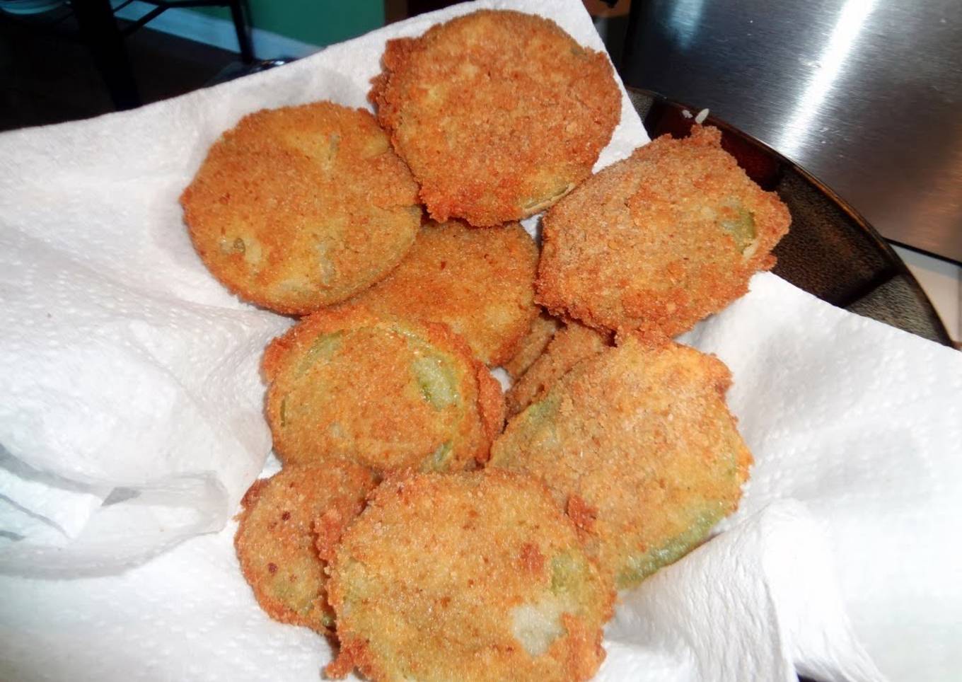 Fried green tomatoes