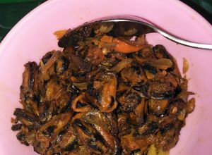 Foto resep Kerang remis tumis kering