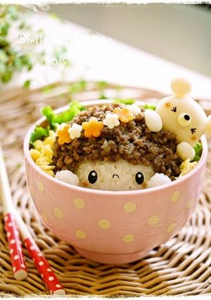A picture of Little Ms. Rice Bowl.
