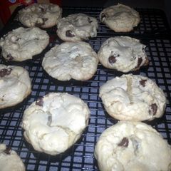 Light Chocolate Chip Cookies A picture of Light Chocolate Chip Cookies.