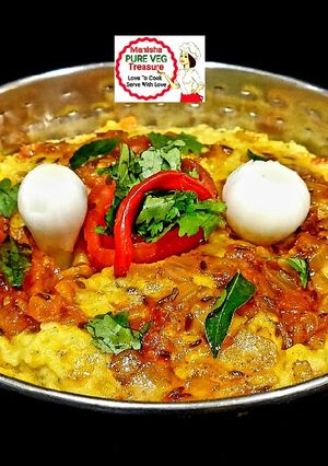 A picture of Dhabe Di Masala Khichdi.
