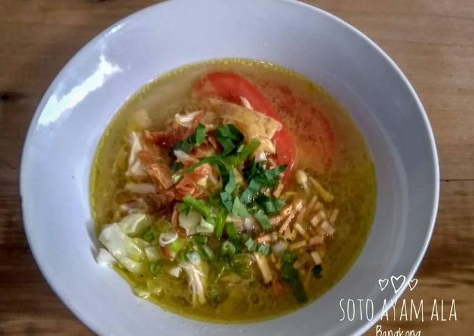 Anti Ribet, Buat Soto Ayam ala Bangkong Semarang Praktis