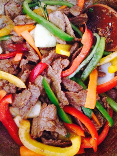 A picture of Spicy Beef Stir Fry.