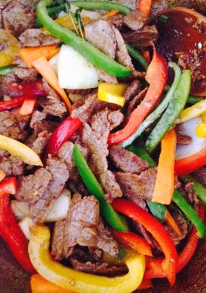 A picture of Spicy Beef Stir Fry.
