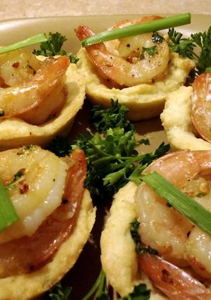 A picture of Tart shells.