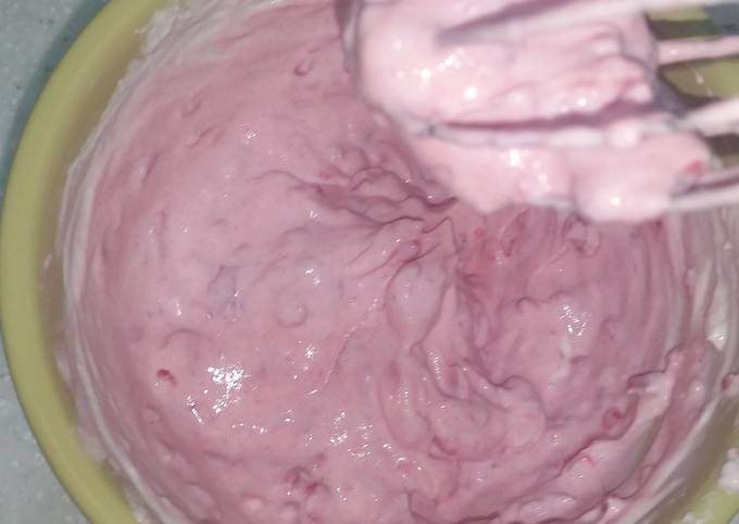 Easiest Way to Make Quick Healthy raspberry yogurt snack