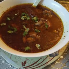 A picture of Mutton paya.