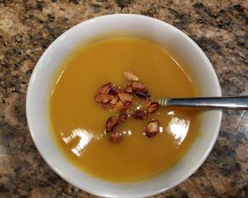 Ultimate Make Recipe Savory Butternut Squash Soup with Fresh Ginger Delicious Simple