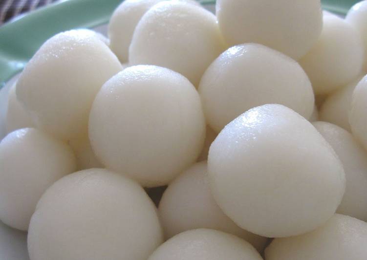 Steps to Make Speedy Smooth and Delicious Chewy Dango