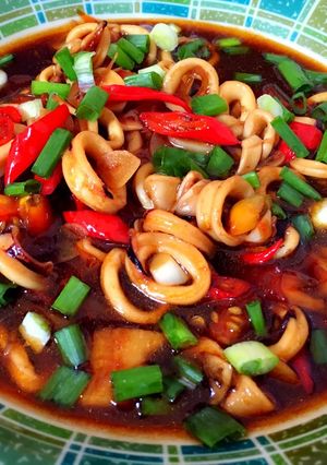 Foto resep 🌸Cumi Saos Tiram🌸