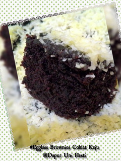 Foto resep Eggless Cake Coklat Super Moist (Recomended 🙌) tanpa telur tanp