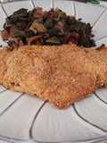 Filete empanado al horno