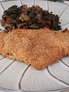 Una foto de Filete empanado al horno