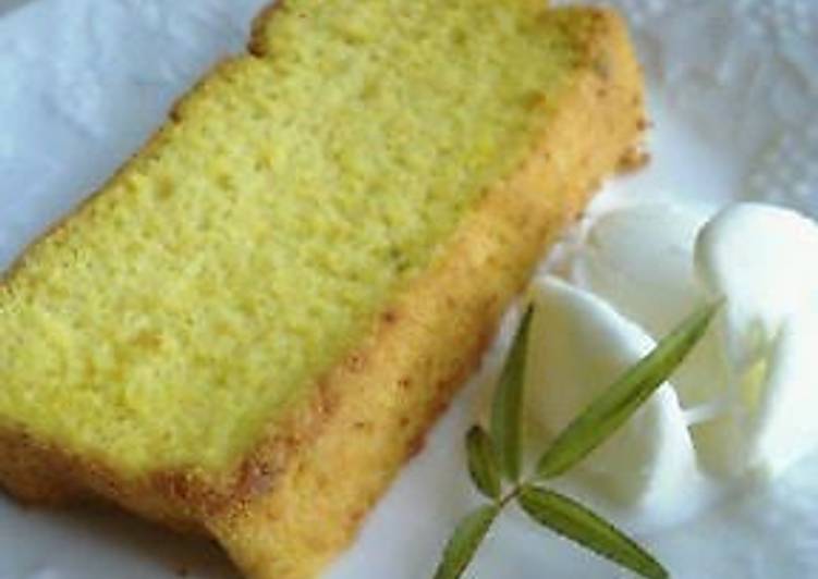 Chiffon-Style Kabocha Squash Cake