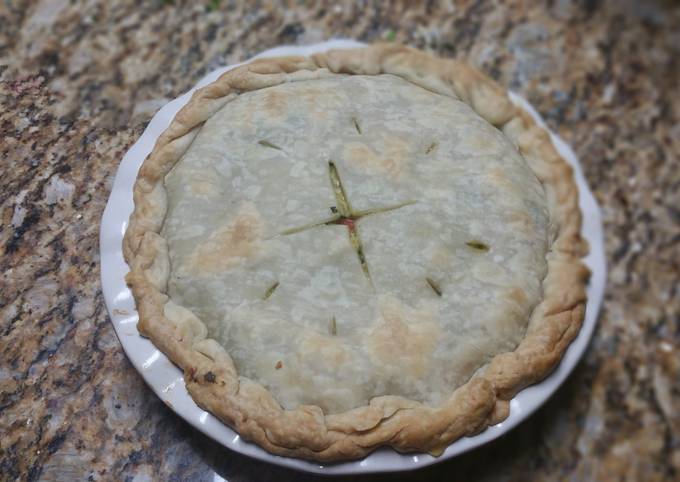 Chicken pot pie for a group