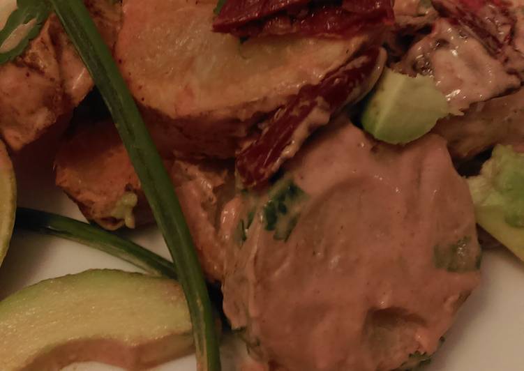 Recipe of Favorite Warm Latin Style Chipotle Potato Salad