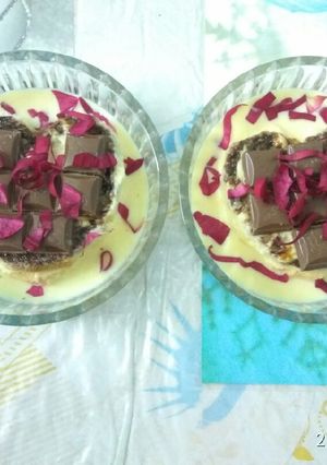 A picture of Chocolate Rasmalai.