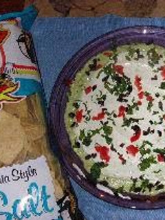 A picture of Three Layered Dip.