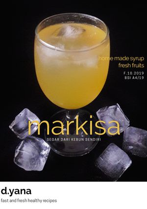 Foto resep Sirup markisa homemade